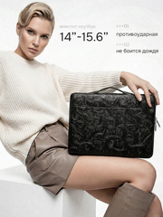 Чехол для ноутбука 14" и 15,6" (Черный бархат)