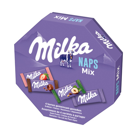 Набор шоколада Милка Milka Naps mix, 138g (Европа)