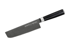 Нож кухонный Накири 167мм Samura Mo-V Stonewash SM-0043B/K*