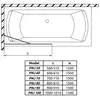 Radaway 10001090-54-56 Idea Black PNJ II 90 Frame черный