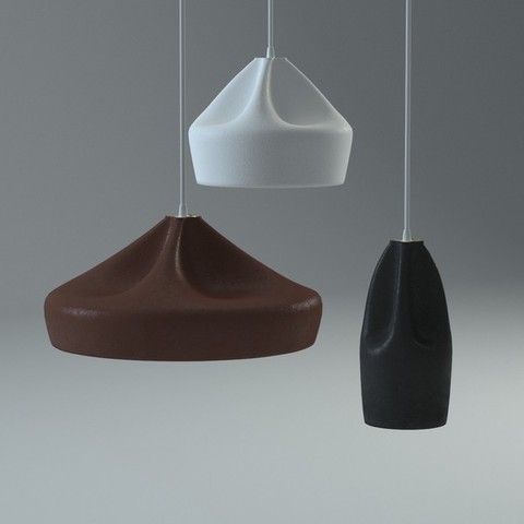 люстра Pleat Box Lamp by Xavier Mañosa ( 34 cm )