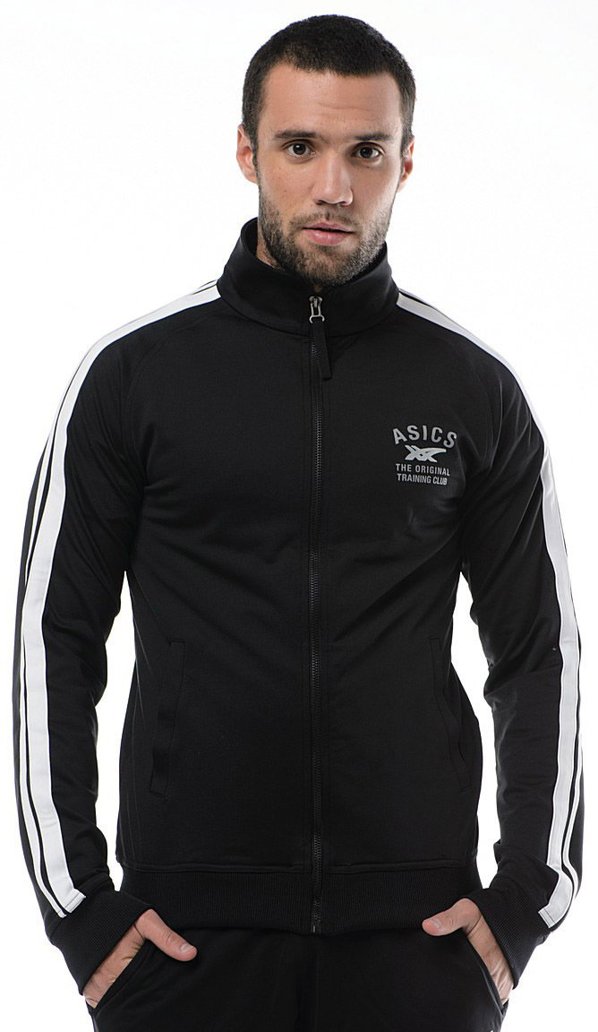 Толстовка Asics Polywarp Track Top black мужская - 3