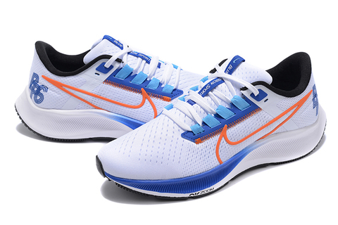 Nike Air Zoom Pegasus 38 'White/Blue/Orange' 