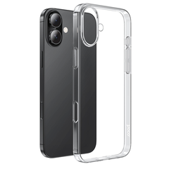 Чехол прозрачный силиконовый для iPhone 16 Plus