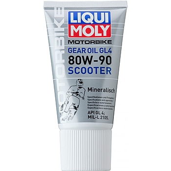 Трансмиссионное масло  Liqui Moly Motorbike Scooter Gear Oil 80W-90 минеральное 150мл