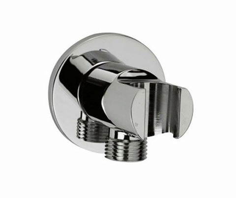 WasserKRAFT A022 Шланговое подсоединение с держателем, цвет: хром