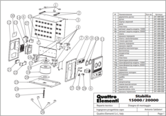 Стабилизатор напряжения QUATTRO ELEMENTI Stabilia 15000 (15000 ВА, 140-270 В, 24 кг, байпас) (Арт. 241-499)