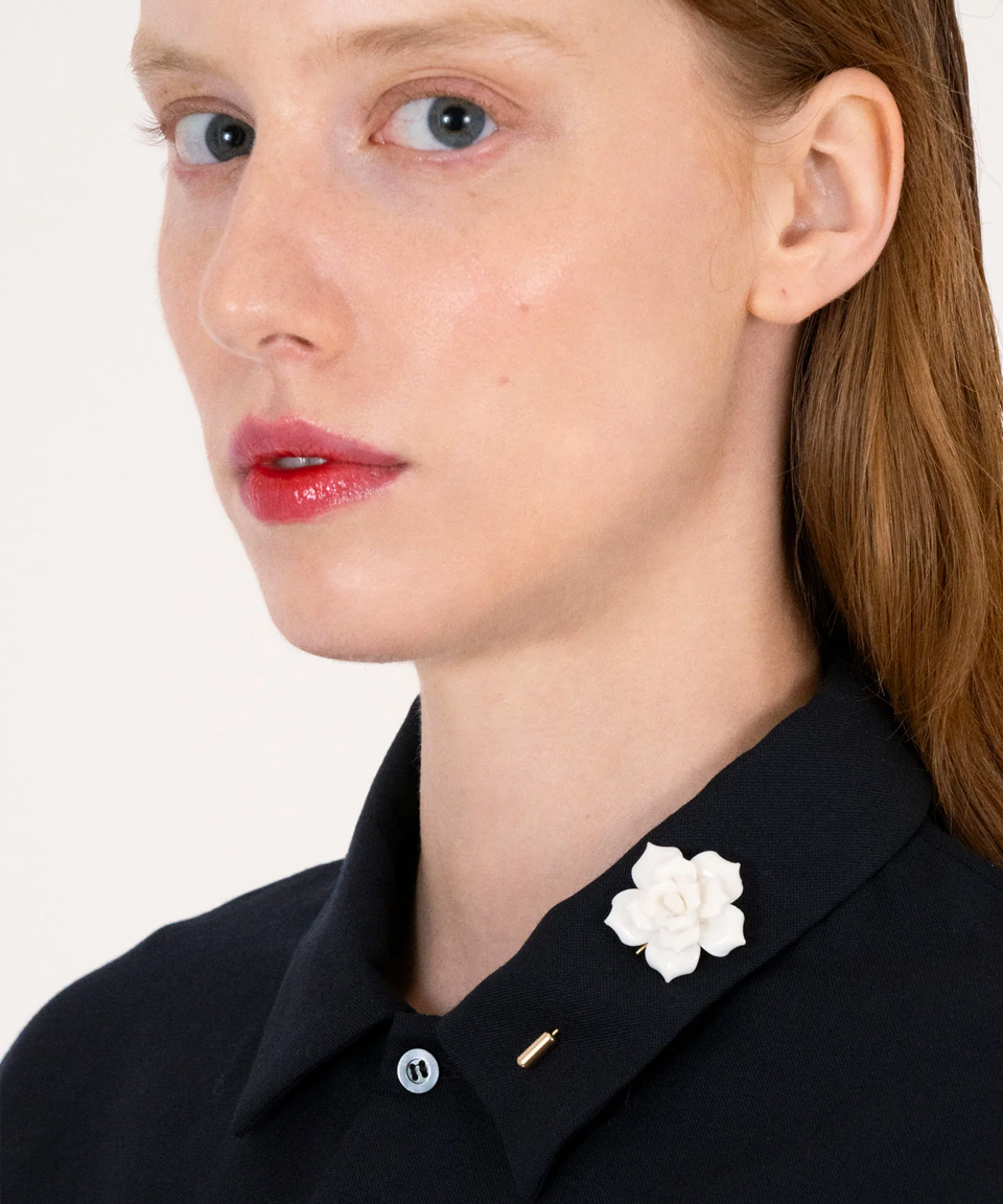 Брошь ROSE WHITE