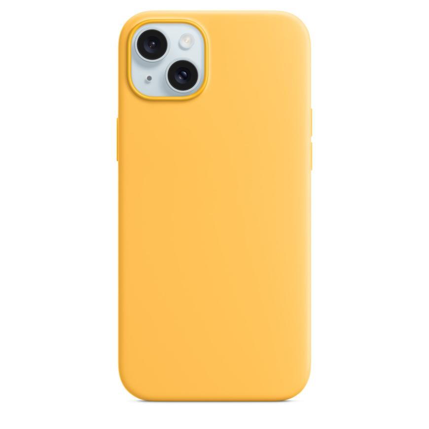 Силиконовый чехол MagSafe Silicone Case для iPhone 15 Plus