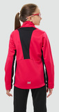 Детский лыжный костюм с высокой спинкой Nordski Jr. Advance Active Pink/Black