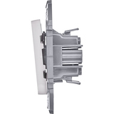 Выключатель двухклавишный - Legrand Inspiria - 10АХ 250В безвинтовые зажимы - белый — фото 5