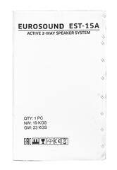 Активная акустическая система Eurosound EST-15A — фото 4