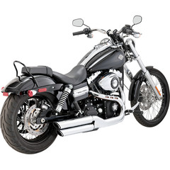VANCE & HINES MUFFLER TW-SL CH08-17FXDF MUFFLER TWIN SLASH 3" CHROME