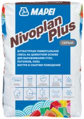 Nivoplan Plus grey Цементная штукатурка /25кг/
