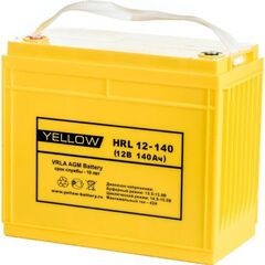 Аккумулятор YELLOW HRL 12-140 - AGM ( 12В / 140Ач )