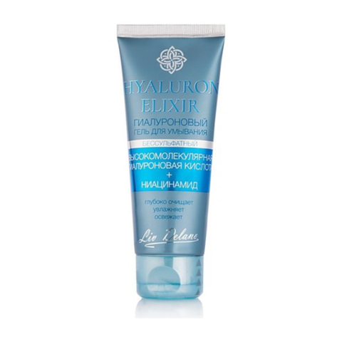 Liv-delano Hyaluron Elixir Гиалуроновый гель для умывания 75г
