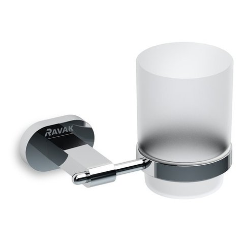 Ravak X07P188 Держатель со стаканом (стекло) CR 210.00