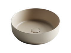 Ceramica Nova Element CN6022MC Умывальник чаша накладная круглая, 39x39, цвет: бежевый фото