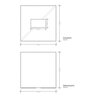 Decor Walther Cube 0845617 Диспенсер для салфеток, цвет: темная бронза