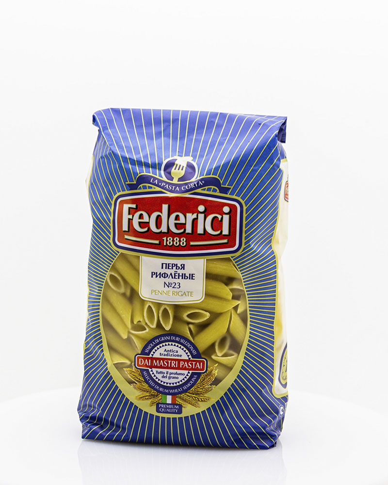 Макаронные изделия Federici Перья рифлёные 500 г