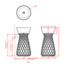 ArtCeram Wire WIL001 03 00NERO*0 Раковина для структуры, цвет: чёрный