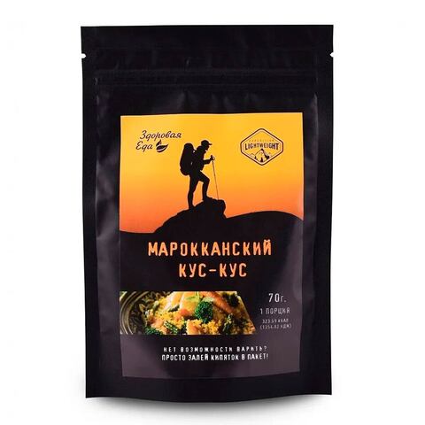 Марокканский кус-кус в zip пакете 'Здоровая еда', 70 г