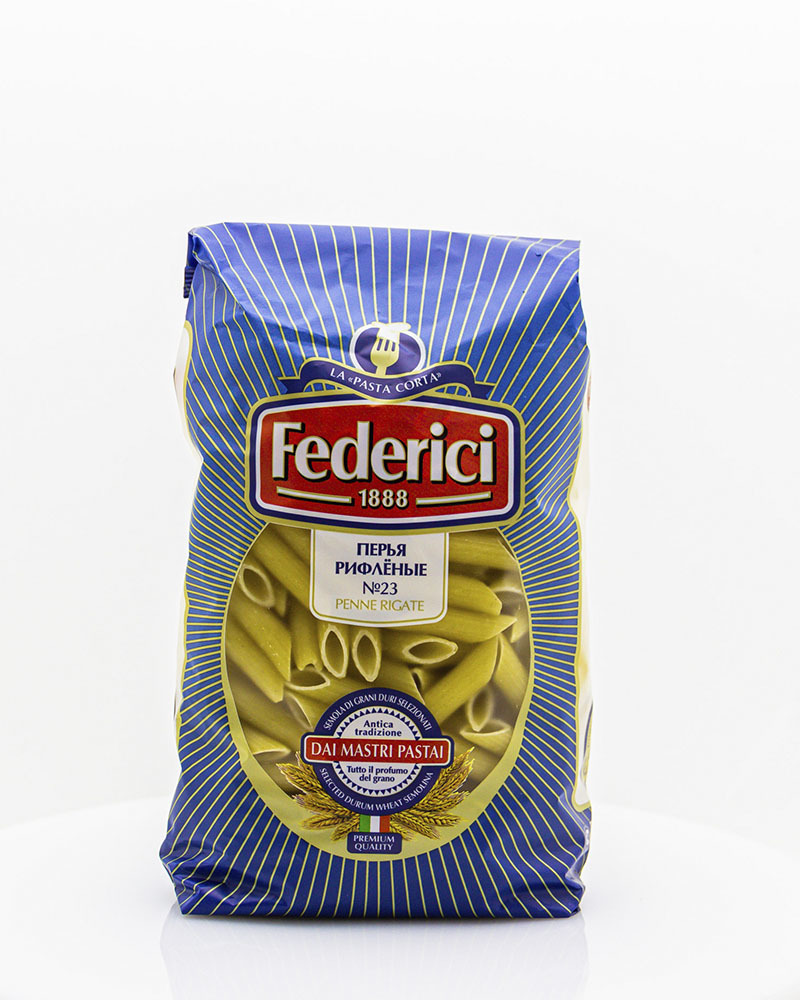 Макаронные изделия Federici Перья рифлёные 500 г