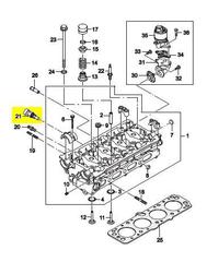 ДАТЧИК ТЕМПЕРАТУРЫ ГБЦ (ЭСУД) NEXIA, LACETTI, CRUZE, LANOS, CHANCE, SENS, AVEO, MATIZ 0,8 GM
