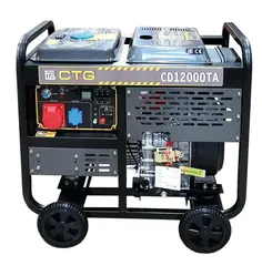 Генератор дизельный CTG CD12000TA - [9.5 кВт / 380V / Lifan 1105FE] трехфазный (ATS)