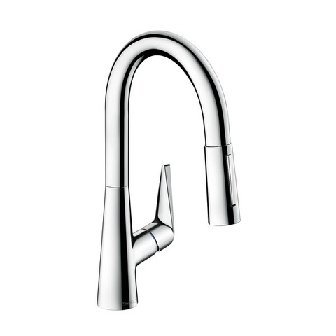 Hansgrohe Talis M51 73850000 Смеситель для кухни с выдвижным изливом и лейкой