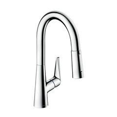 Hansgrohe Talis M51 73850000 Смеситель для кухни с выдвижным изливом и лейкой фото