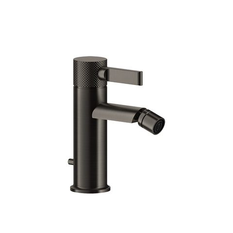 Gessi Inciso 58007#299 Смеситель для биде на 1 отверстие с донным клапаном Цвет: Black XL