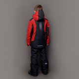 Детский Премиальный Горнолыжный Костюм Nordski Jr. Extreme Black/Red