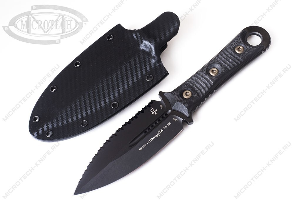 Нож Microtech Borka SBD 201-3 DLCCFS Serrated
