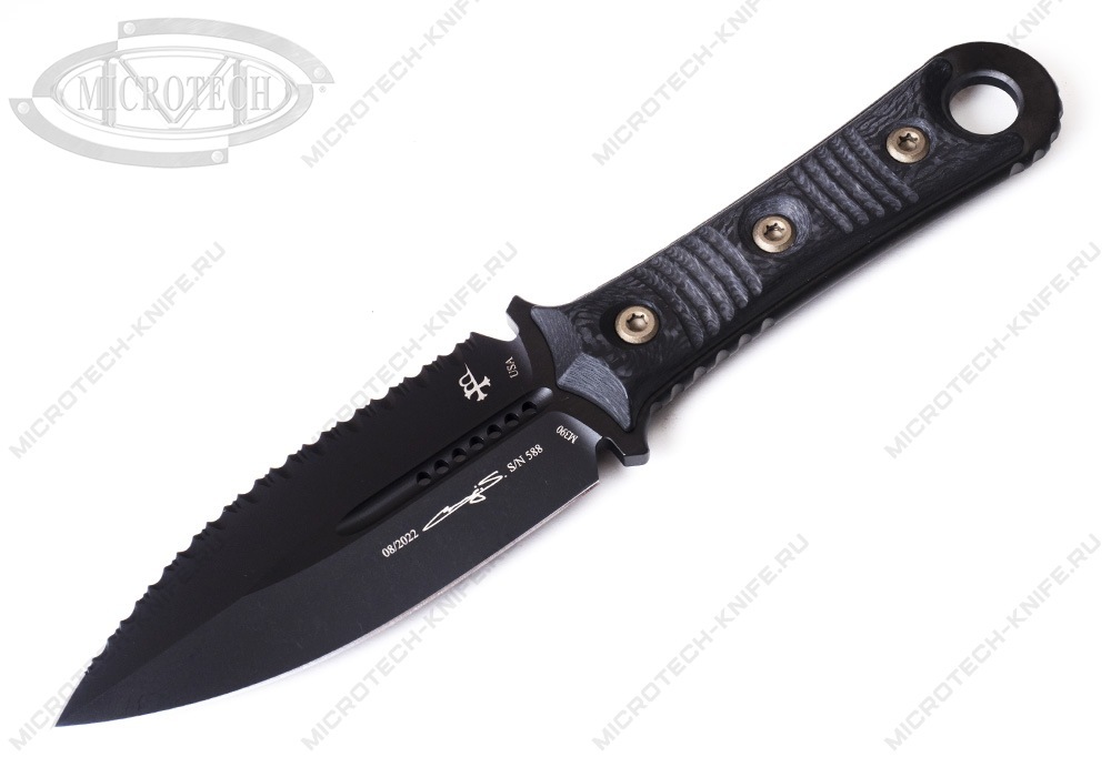Нож Microtech Borka SBD 201-3 DLCCFS Serrated