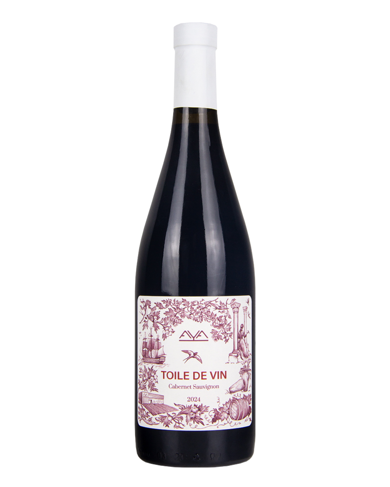 Вино Toile de vin Красное сухое Каберне Совиньон 2024 г.у, 13-15%, 0,75л, Россия