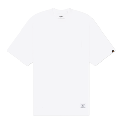 Футболка Alpha Industries Essential Relaxed Tee White (Белый)