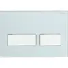 Cezares LUX-GB-2-BIO Кнопка смыва, Белое стекло, белый матовый