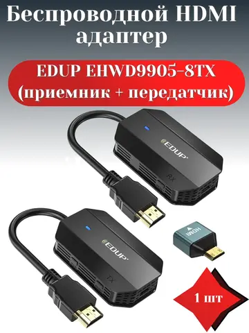 Беспроводной HDMI адаптер EDUP EHWD9905-8TX