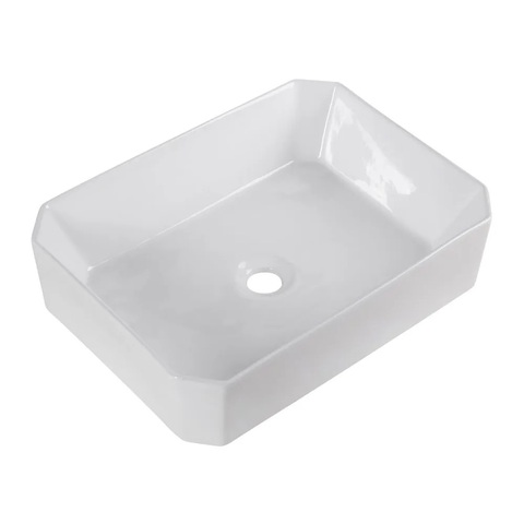 BelBagno BB1386 Раковина керамическая накладная, 38x49, цвет: белый