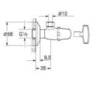 GROHE 22917000 Вентиль угловой