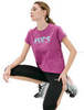 Asics Katakana Graphic Tee футболка для бега женская фиолетовая - 1