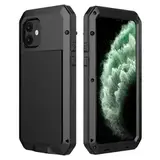 Бронированный противоударный чехол Taktik Extreme для iPhone 12 mini, черный