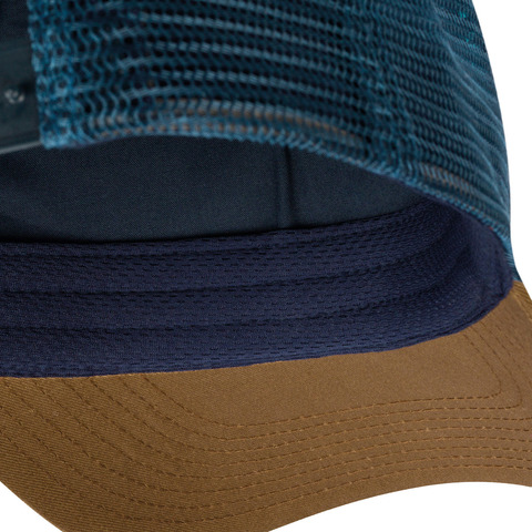 Кепка-бейсболка Buff Trucker Cap Brak Stone Blue фото 2