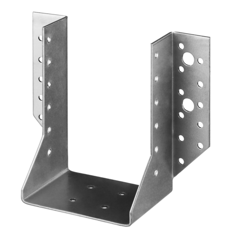 ЗУБР КБО-2.0, 100 x 140 x 2 мм, цинк, открытое крепление балки (310186-100-140) (10штук)