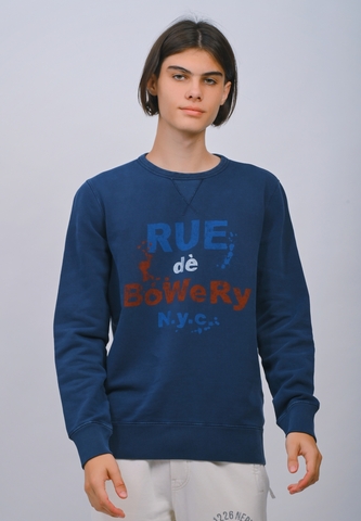 Свитшот Bowery NYC "Rue De Bowery" Blue Print