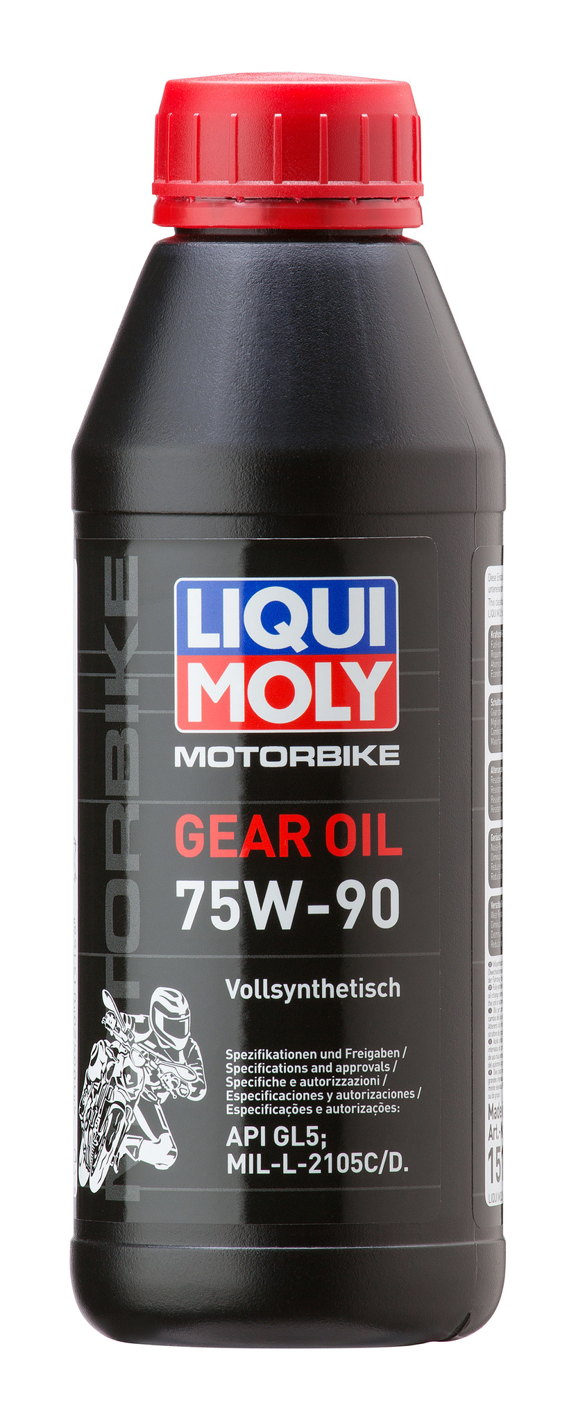 Трансмиссионное масло Liqui Moly Motorbike Gear Oil 75W90 синтетическое 500мл