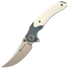 Фото Складной нож Maxace Rock, сталь M390, рукоять White G10