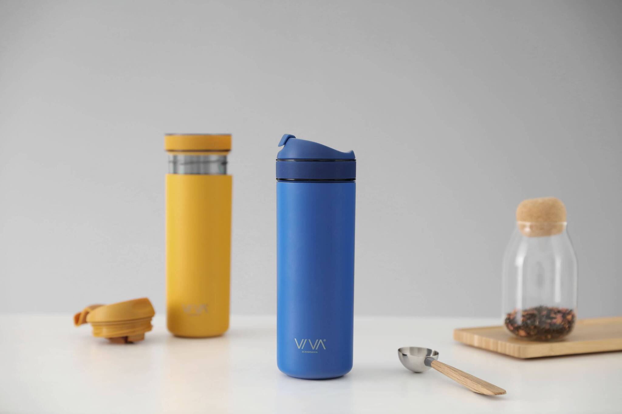 Тамблер для заваривания чая с функцией контроля SmartBrew, Viva Scandinavia "Recharge" 460 мл