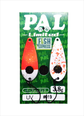 ТОП Блесна колеблющаяся на форель FOREST PAL LTD 3.8г # 019 UV NEW